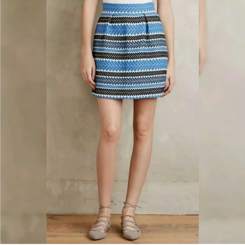 Anthropologie "Nomad by Morgan Carper" Mini Skirt